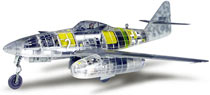 1:48 Німецький Me262 A-1a, прозорий фюзеляж, L = 221mm (Tamiya, 61091)