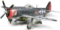 1:48 Американський P-47M Thunderbolt, L = 230mm (Tamiya, 61096)