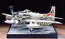 1:48 Американский A-1H Skyraider U.S. Navy с действ. пропеллером (Tamiya, 61505)