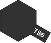 Краска - спрэй 100мл. TS-6 черный матовый (Tamiya, 85006)