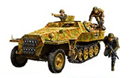 1:35 Німецький бронеавтомобіль Sd.Kfz.251 / 1 з гарматою Pak 38 (Italeri) (Tamiya, 89716)
