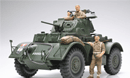 1:35 Бронеавтомобиль Starhound Mk.I (Italeri) з Фототравлення і книжкою-описом прототипу (Tamiya, 89770)