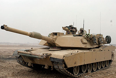 Американский танк Абрамс M1