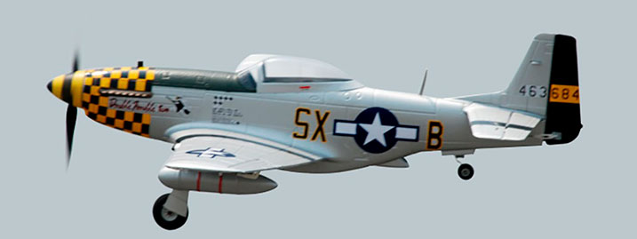 TOP-RC P-51D 750 мм RTF