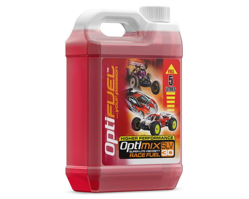 Топливо OptiFuel Optimix Race 30% Nitro спортивные автомодели и судомодели 5л (OP2004)