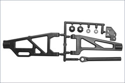Верхній і нижній важелі передньої і задньої підвіски (Kyosho, TR102)