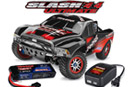 Traxxas Slash 4x4 Ultimate Low CG с LI-Po 5000мАч 2S 1/10 (TRA6807L)