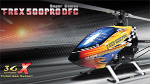 Вертолет Align T-REX 500 PRO DFC Super Combo (RH50E01XT)