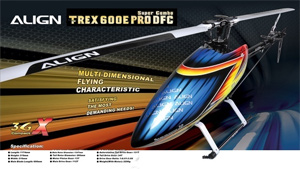 Вертолет Align T-REX 600E PRO DFC Super Combo (RH60E01XT)