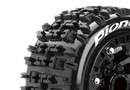 Колесо 1/16 Truggy Louise ST-PIONEER Soft Black (2шт.)
