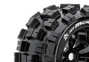 Колесо 1/8 Monster Louise MT-MCROSS Sport (1/2 Offset) Black (2шт.)