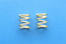 Передняя пружина (2.5x1.7) золотистого цвета (Kyosho, VZ072-2517)