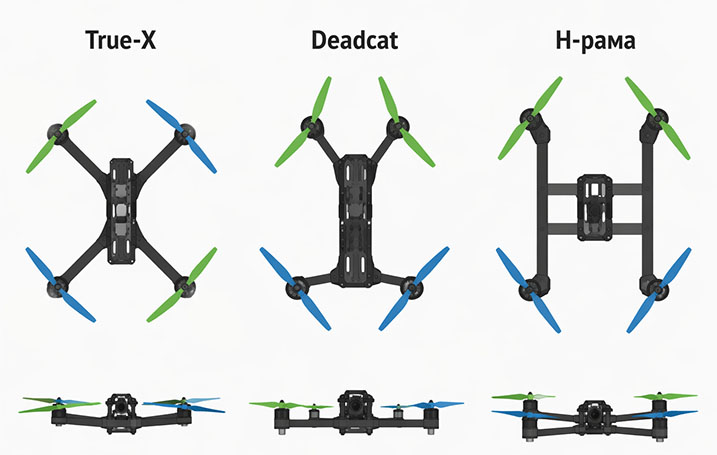 Як вибрати раму для FPV-дрону