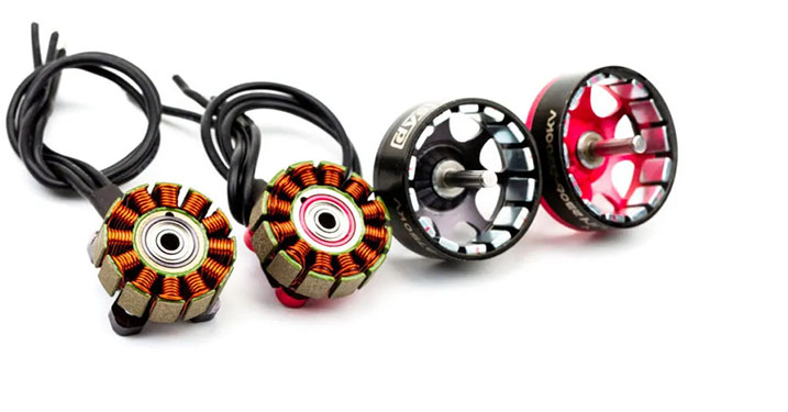 Які двигуни використовуються в дронах