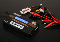 Зарядное устройство ECO6 50W 5A w/accessories (Hobby, ECO6)